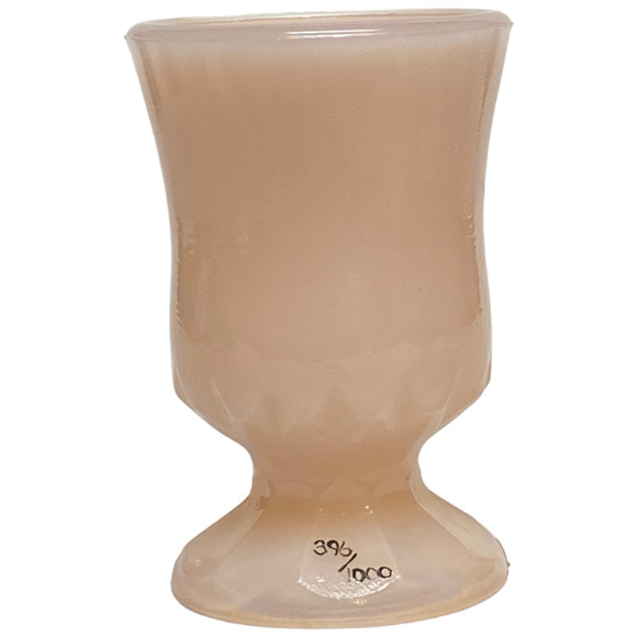 Boyd Glass Hopalong Cassidy© #396 Ltd Ed 1999 Rosie Pink w/ COA Toothpick Holder - Picture 5 of 9